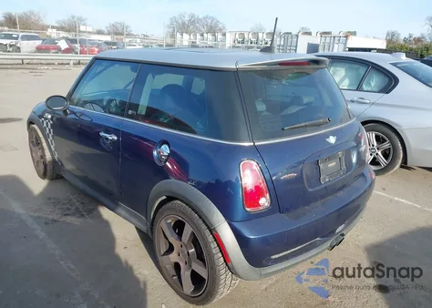 2006 Mini Cooper S z USA, uszkodzony, nr VIN WMWRE33516TL23088